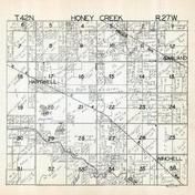 Honey Creek Township, Garland, Winchell, Hartwell, Henry County 1935c